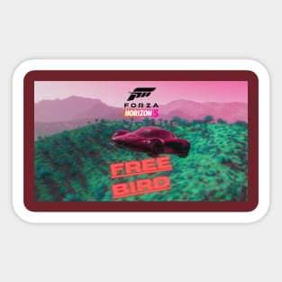 forza horizon 5 free bird Sticker